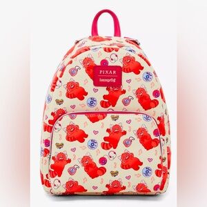 Loungefly Disney Pixar Turning Red Panda Mini Backpack NWT